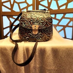 Patricia Nash Tooled Leather Crossbody